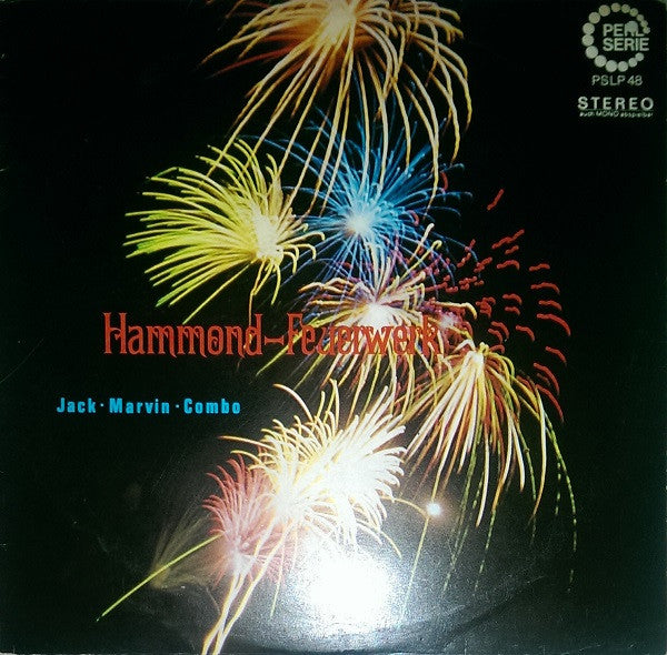 Jack Marvin Combo - Hammond-Feuerwerk (LP) Vinyl LP Vinyl Very Good (VG) <br> Hoes Good Plus (G+)