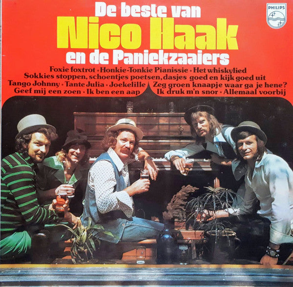 Nico Haak En De Paniekzaaiers - De Beste Van Nico Haak En De Paniekzaaiers (LP) Vinyl LP Vinyl Very Good (VG) <br> Hoes Good Plus (G+)
