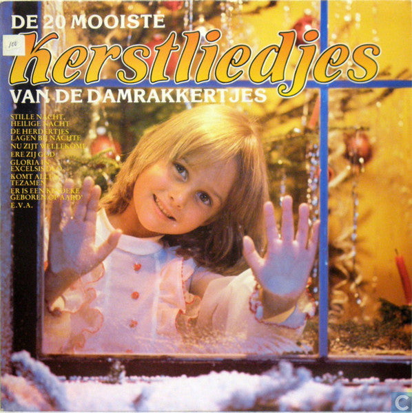 Damrakkertjes - De 20 Mooiste Kerstliedjes (LP) Vinyl LP Vinyl Very Good (VG) <br> Hoes Good Plus (G+)