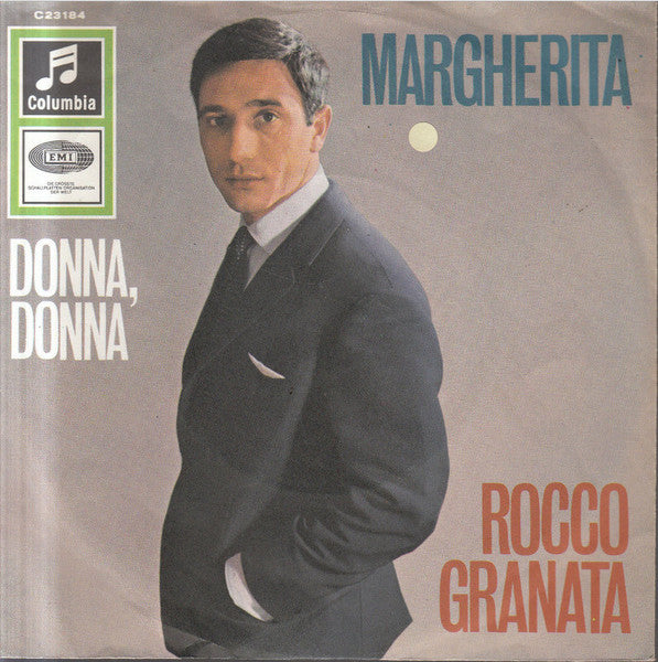 Rocco Granata - Margherita Vinyl Singles Vinyl Very Good (VG) <br> Hoes Good Plus (G+)