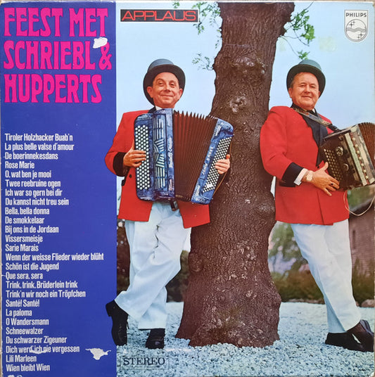 Harmonica Duo K. Schriebl / J. Hupperts - Feest Met Schriebl En Hupperts (LP) 50739 Vinyl LP Goede Staat