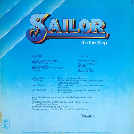 Sailor - The Third Step (LP)