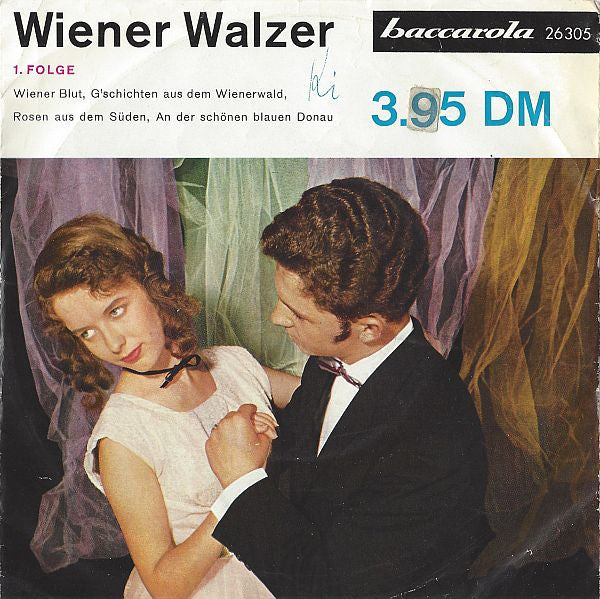 Orchester Simon Krapp - Wiener Walzer (*. Folge) Vinyl Singles Vinyl Very Good (VG) <br> Hoes Good Plus (G+)