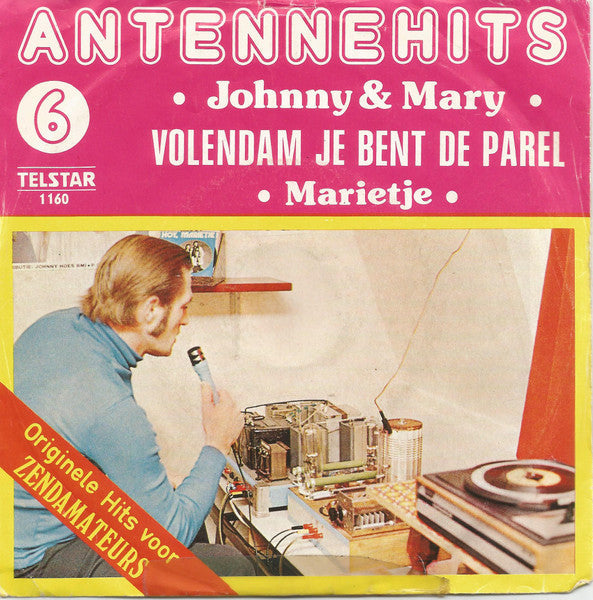 Johnny & Mary - Volendam Je Bent De Parel Vinyl Singles Vinyl Very Good (VG) <br> Hoes Good Plus (G+)
