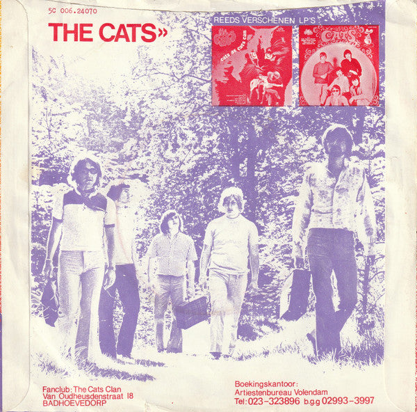 Cats - Scarlet Ribbons Vinyl Singles Vinyl Very Good (VG) <br> Hoes Good Plus (G+)