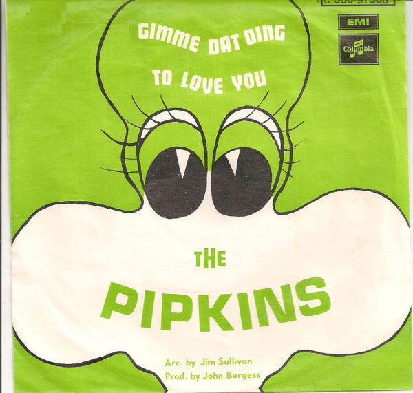 Pipkins - Gimme Dat Ding Vinyl Singles Vinyl Very Good (VG) <br> Hoes Good Plus (G+)