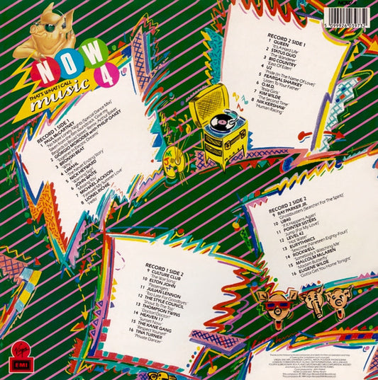 Various - Now That's What I Call Music 4 (LP) 51992 Vinyl LP Dubbel Media VG+ / Sleeve Zie Foto "VINYLSINGLES.NL"