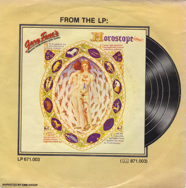 Gary Fane - Aquarius Vinyl Singles Vinyl Very Good (VG) <br> Hoes Good Plus (G+)