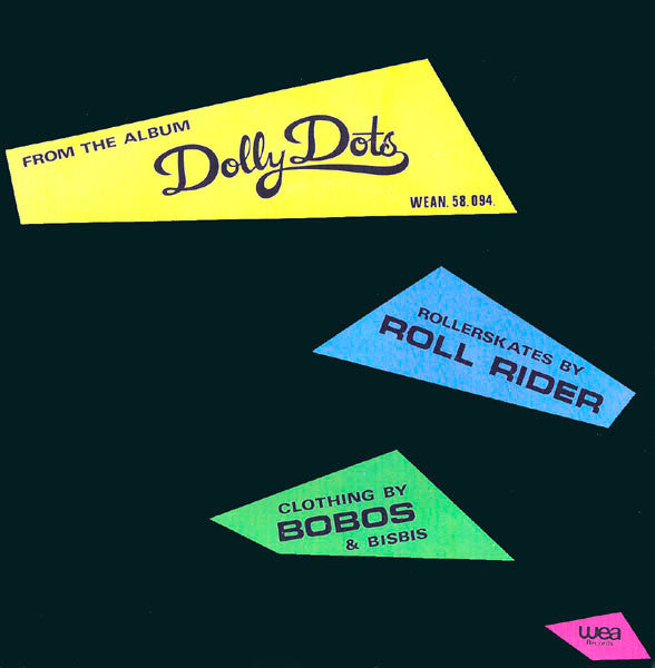 Dolly Dots - Rollerskating Vinyl Singles Vinyl Very Good (VG) <br> Hoes Good Plus (G+)