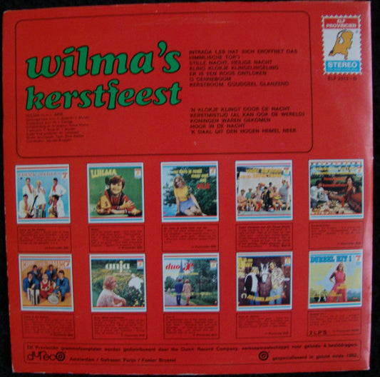 Wilma - Wilma's Kerstfeest (LP) Vinyl LP Vinyl Zeer Goed / Hoesje Goed "VINYLSINGLES.NL"