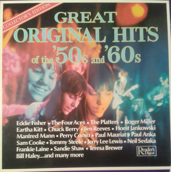 Various - Great Original Hits Of The '50s And '60s (LP) Vinyl LP 9x Box Vinyl Zeer Goed / Hoesje Goed "VINYLSINGLES.NL"