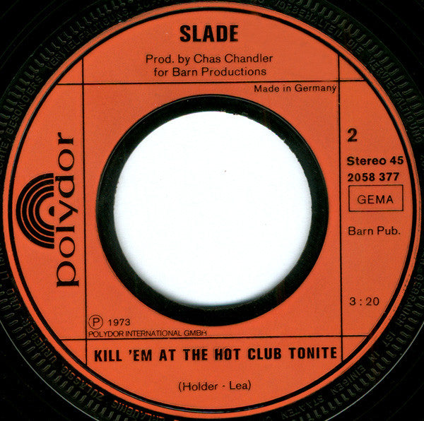 Slade - Skweeze Me, Pleeze Me 37555 Vinyl Singles Vinyl Very Good (VG) <br> Hoes Good Plus (G+)