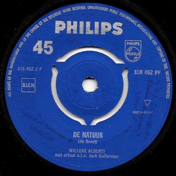 Willeke Alberti - Midi-Midinette Vinyl Singles Vinyl Very Good (VG) <br> Hoes Generic