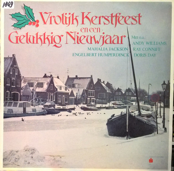 Various - Vrolijk Kerstfeest (LP) Vinyl LP Vinyl Very Good (VG) <br> Hoes Good Plus (G+)