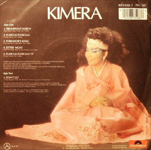 Kimera - O?era Express Vinyl Singles Vinyl Very Good (VG) <br> Hoes Good Plus (G+)