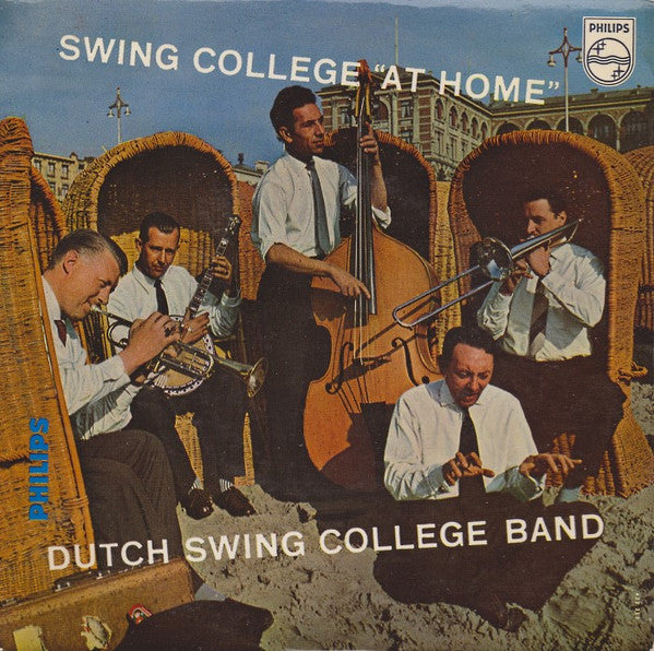 Dutch Swing College Band - Swing College At Home * Vinyl Singles EP Vinyl Very Good (VG) <br> Hoes Good Plus (G+)