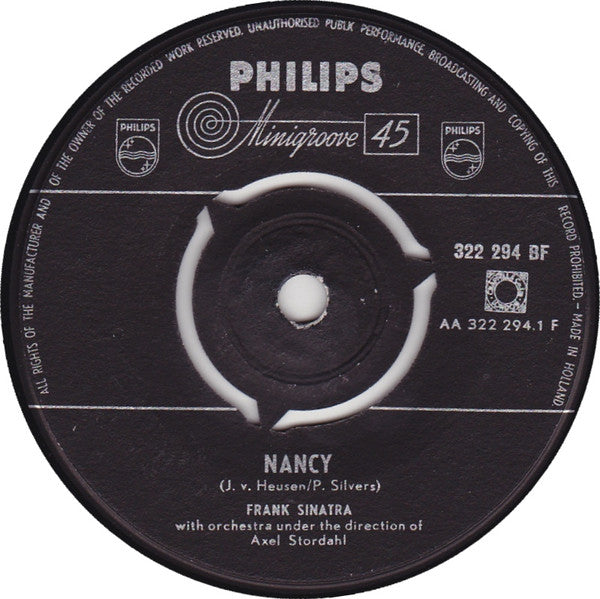 Frank Sinatra - Nancy Vinyl Singles