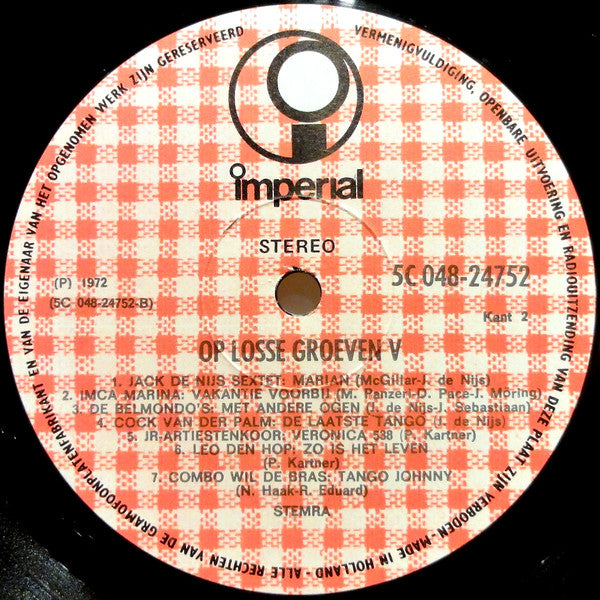 Various - Op Losse Groeven 5 (LP)