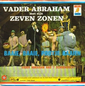 Vader Abraham En Zijn Goede Zonen - Pootje Baaien Vinyl Singles Vinyl Very Good (VG) <br> Hoes Good Plus (G+)