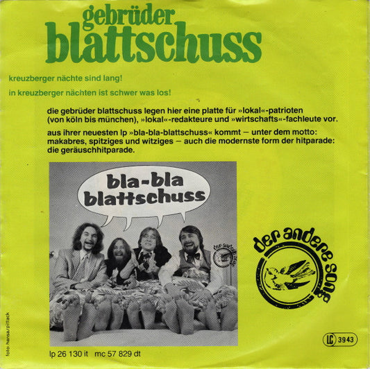 Gebrüder Blattschuss - Kreuzberger Nächte