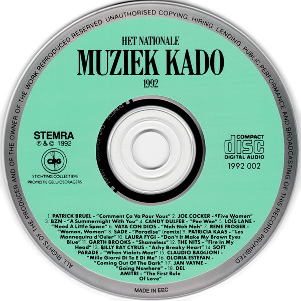 Various - Het Nationale Muziekkado (CD) Compact Disc Goede Staat