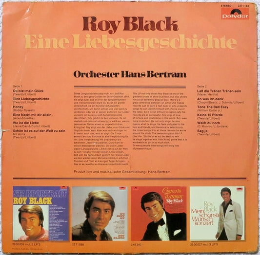 Roy Black - Eine Liebesgeschichte (LP)