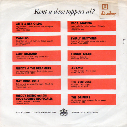 Delizia - Prends Le Chien Vinyl Singles Vinyl Zeer Goed / Hoesje Goed "VINYLSINGLES.NL"