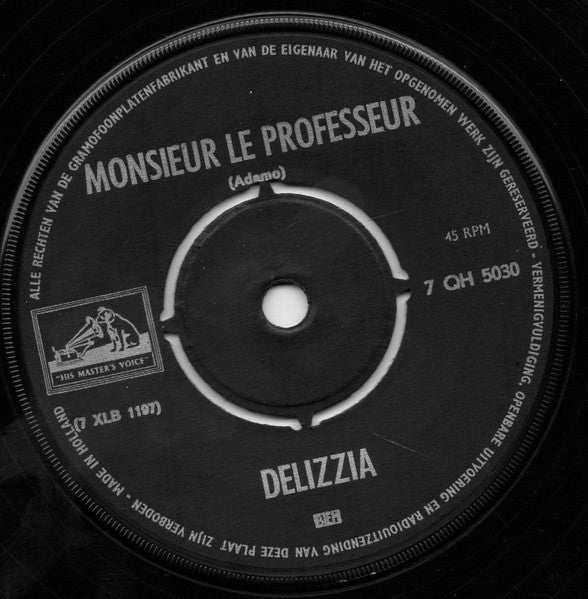 Delizia - Prends Le Chien Vinyl Singles Vinyl Goed / Hoes Generic