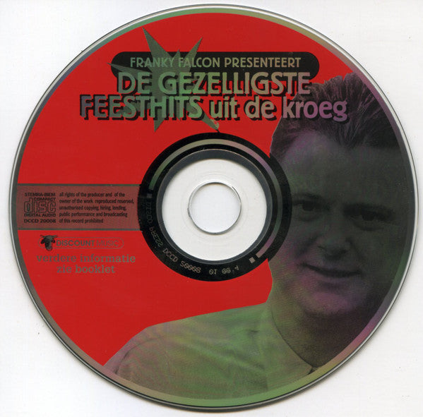 Franky Falcon - Franky Falcon Presenteert De Gezelligste Feesthits Uit De Kroeg (CD) Compact Disc Goede Staat