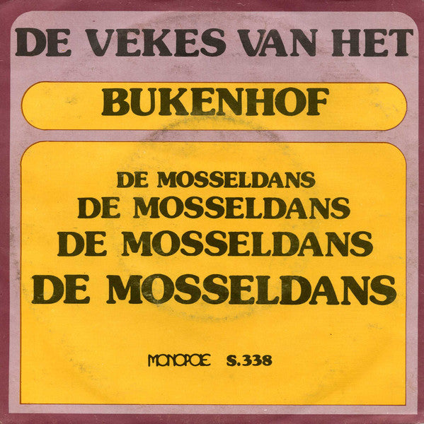 Willy Carry / De Vekes Van Het Bukenhof - Donna Maria Vinyl Singles Vinyl Very Good (VG) <br> Hoes Good Plus (G+)