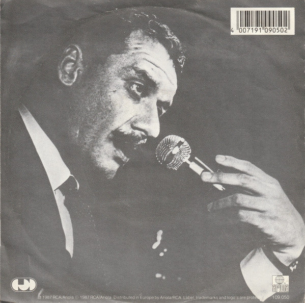 Paolo Conte - Gli Impermeabili Vinyl Singles Vinyl Very Good (VG) <br> Hoes Good Plus (G+)