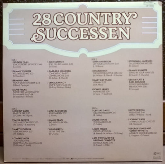Various - 28 Country Successen (LP)