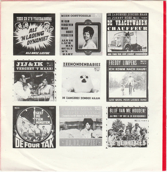 Eddy Wally - Moedertjelief Vinyl Singles Vinyl Very Good (VG) <br> Hoes Good Plus (G+)