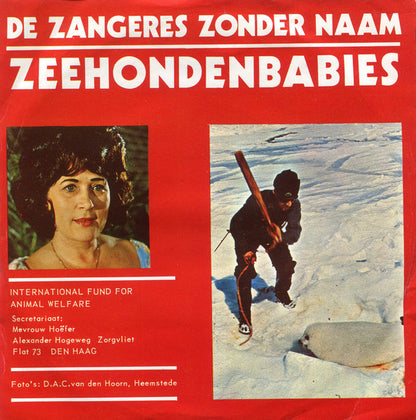 Zangeres Zonder Naam - Zeehondenbabies 35396 Vinyl Singles VINYLSINGLES.NL