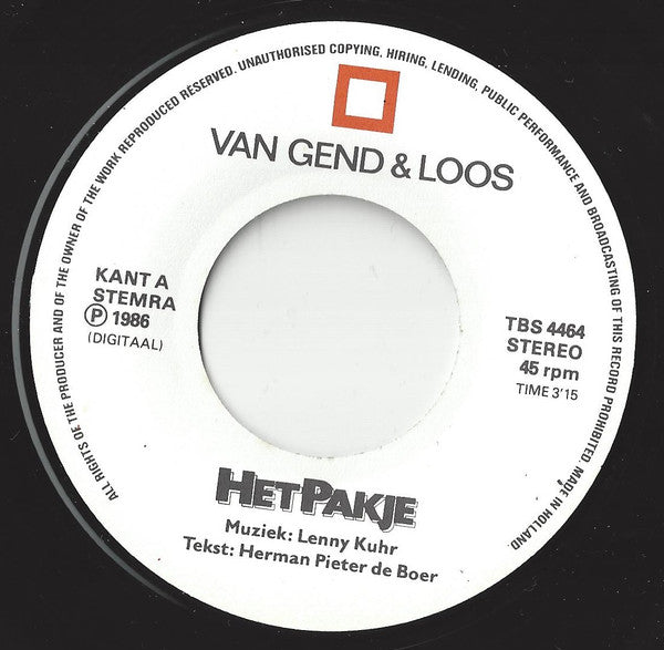 Lenny Kuhr - Het Pakje