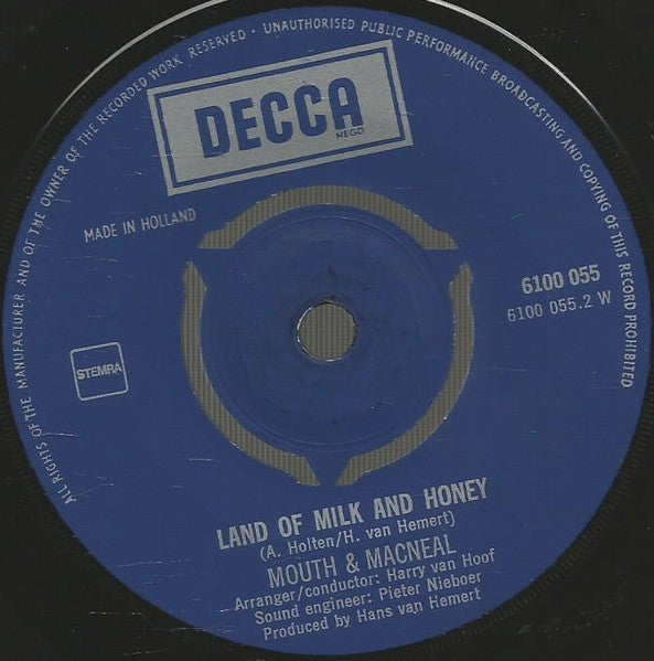 Mouth & MacNeal - How Do You Do Vinyl Singles Vinyl Very Good (VG) <br> Hoes Generic