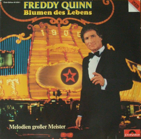 Freddy Quinn - Blumen Des Lebens (LP) Vinyl LP Vinyl Very Good (VG) <br> Hoes Good Plus (G+)