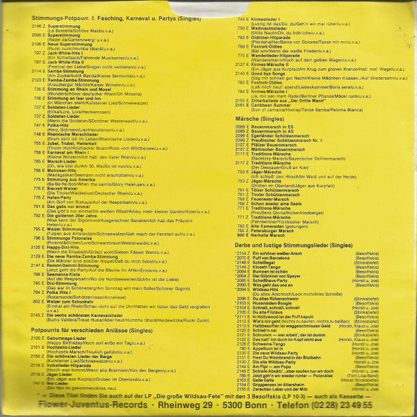 Joe Raphael Und Die Party-Singers - Jubel, Trubel, Heiterkeit Vinyl Singles Vinyl Very Good (VG) <br> Hoes Good Plus (G+)