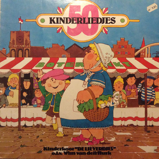 Kinderkoor De Lieverdjes - 50 Kinderliedjes (LP) 48770 49952 Vinyl LP Goede Staat