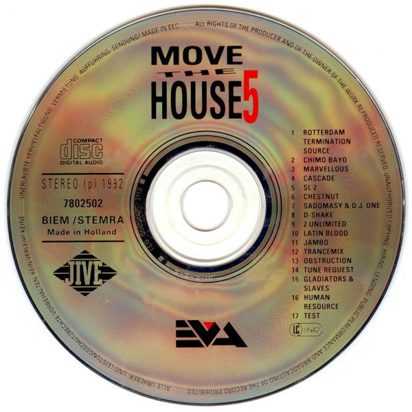Various - Move The House * (CD) Compact Disc Goede Staat
