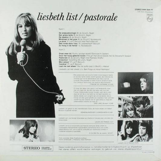 Liesbeth List - Pastorale (LP) 52441