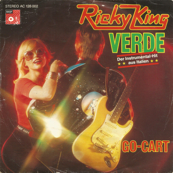 Ricky King - Verde Vinyl Singles Vinyl Very Good (VG) <br> Hoes Good Plus (G+)