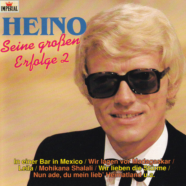 Heino - Seine Großen Erfolge 2 (CD) Compact Disc Vinyl Very Good (VG) <br> Hoes Good Plus (G+)