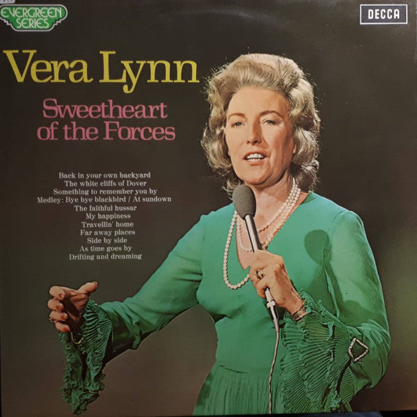 Vera Lynn - Sweetheart of the Forces (LP) Vinyl LP Vinyl Very Good (VG) <br> Hoes Good Plus (G+)