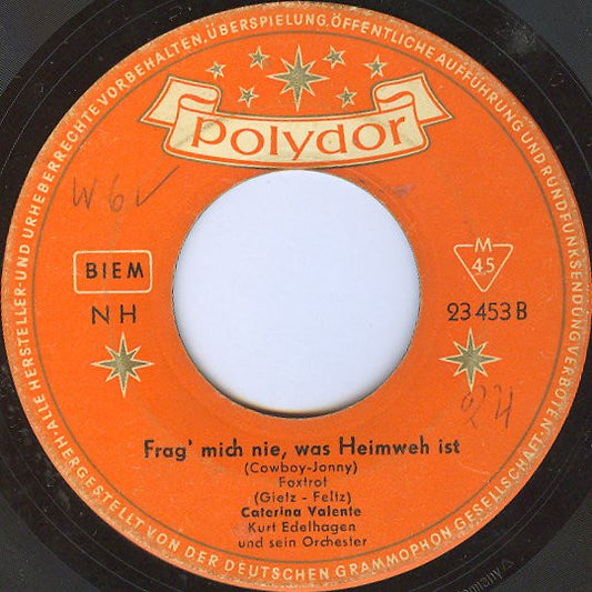 Caterina Valente - Dich Werd' Ich Nie Vergessen