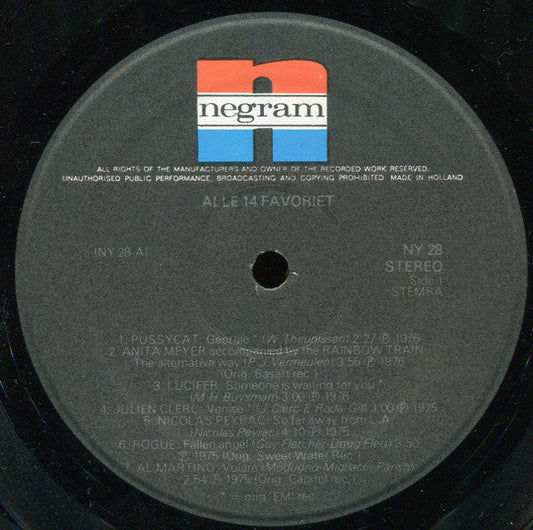 Various - Alle 14 Favoriet! (LP) 49101