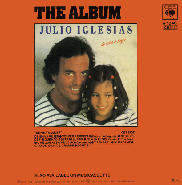 Julio Iglesias - Begin The Beguine (Volver A Empezar) Vinyl Singles Vinyl Very Good (VG) <br> Hoes Good Plus (G+)