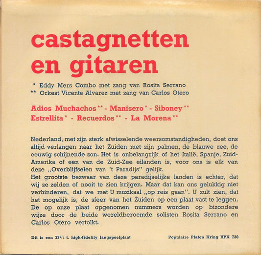 Rosita Serrano, Carlos Otero - Castagnetten En Gitaren