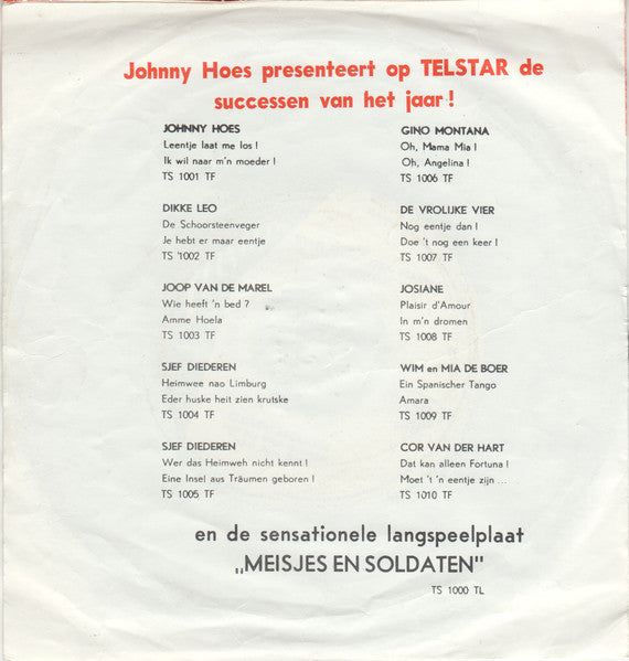 Blonde Sjaantje - Even Flink Zijn Marie ! Vinyl Singles Vinyl Very Good (VG) <br> Hoes Good Plus (G+)