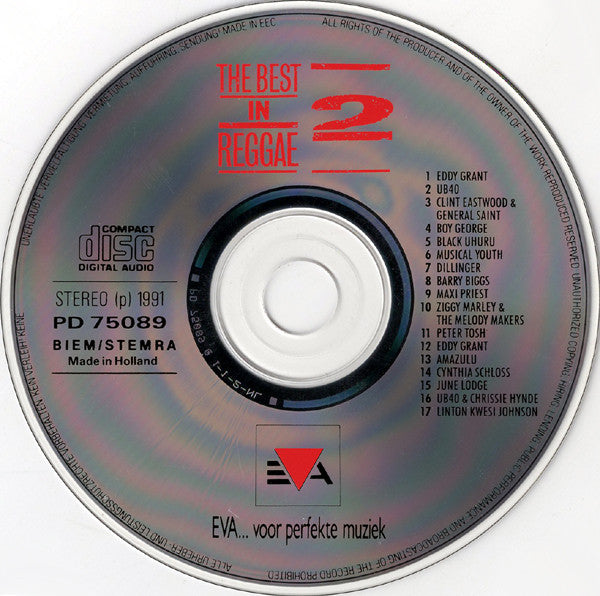 Various - The Best In Reggae * (CD) Compact Disc Goede Staat